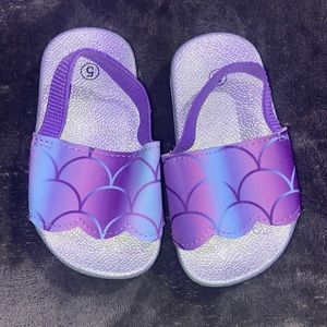 Girls mermaid sandals